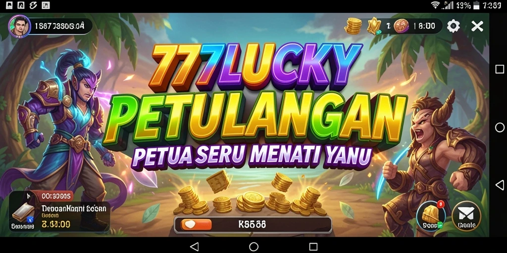 Gameplay seru dalam 777LUCKY dengan petualangan menantang.