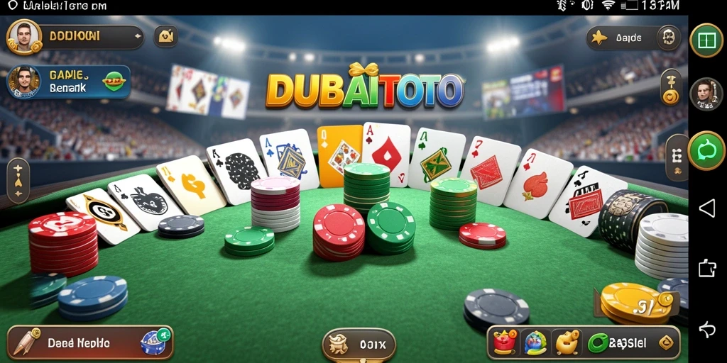 Tampilan gameplay DUBAITOTO yang seru dan menyenangkan.