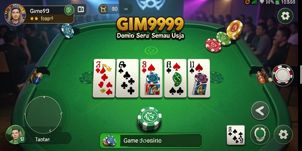 Gameplay seru GIM999 dengan tampilan menarik dan intuitif.