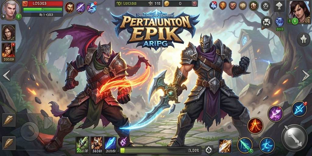 Tampilan gameplay LOS303 yang mendebarkan dalam pertarungan ARPG.
