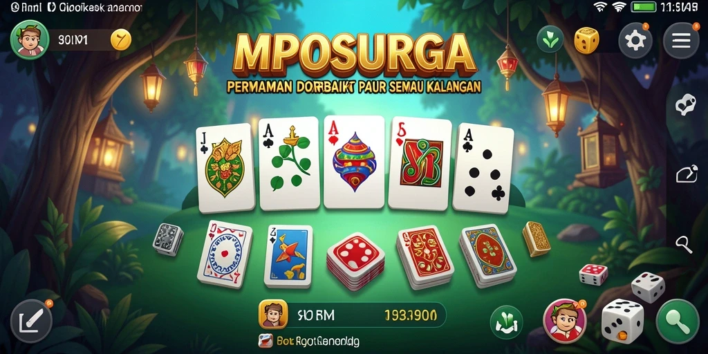 Tampilan gameplay seru di MPOSURGA dengan teman-teman.