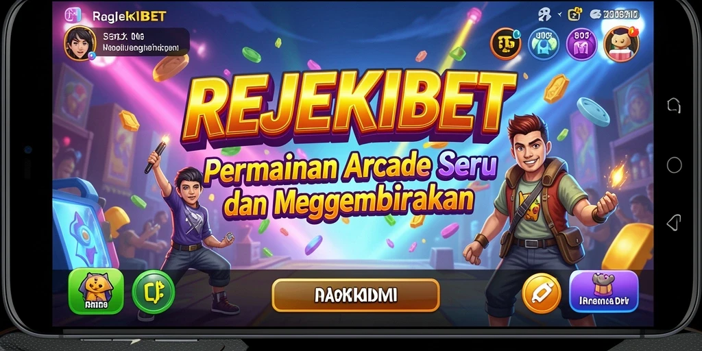 Tangkapan layar gameplay yang menunjukkan aksi seru di REJEKIBET.