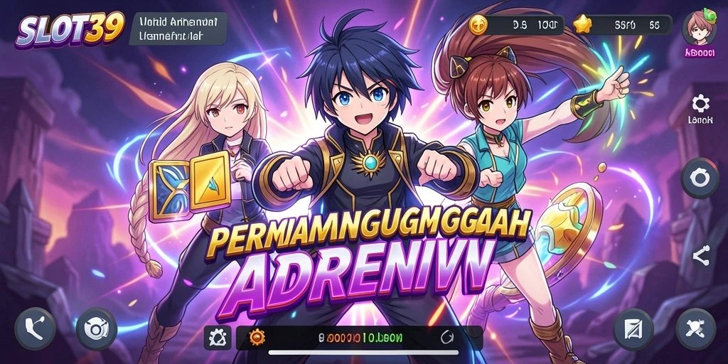 Tampilan gameplay SLOT39 yang penuh warna dan menarik.
